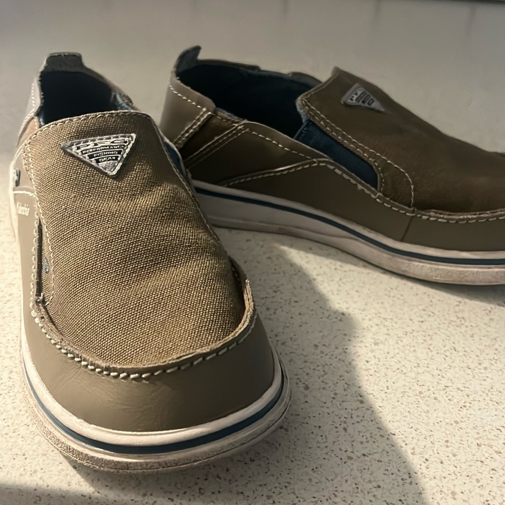 COPY - Boys Columbia PFG canvas shoes